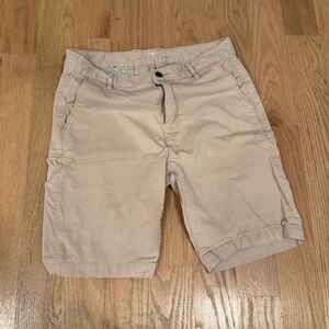 7 For All Mankind Men's Tan Casual Chino Shorts